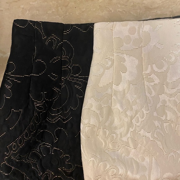 Ports Black Brocade Skirt, 2 - Picture 7 of 7